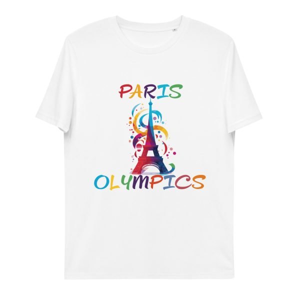 “Paris 2024 Olympics” Unisex organic cotton t-shirt