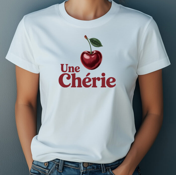 Cherry inspired t-shirt for France Lovers