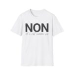 Women’s French Shirt – “Non Et C’est Comme Ça” T-Shirt – Provocative Paris Shirt – Gift for Her - Image 3