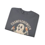 Champagnoween Paris Sweatshirt: Where Spooky Meets Sparkly - Image 3