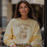 Comfort Colors Sweatshirt Inspired by Paris Café Lifestyle - Image 4