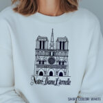 Notre-Dame Éternelle Comfort Colors Sweatshirt for Paris Lovers