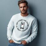 French Protest Sweatshirt Guillotine Humor Provocative Paris Text - Image 2