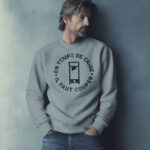 French Protest Sweatshirt Guillotine Humor Provocative Paris Text - Image 4