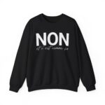 Stylish “NON Et c’est comme ça” sweatshirt designed for Paris lovers - Image 7