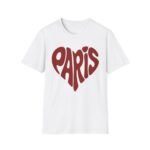 Romantic Paris Shirt – French Heart Design Gift for Her - Image 3