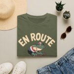 Men’s Paris Cycling Frog Tee – French Tour de France Shirt - Image 4