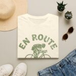Paris cycling shirt distressed Tour de France gift French, gift for him, fathers day - Image 4