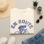 Paris cycling shirt distressed Tour de France gift French, gift for him, fathers day - Image 4