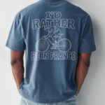 French Cycling T-Shirt Tour de France Paris Gift For Him