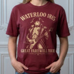 Waterloo 1815 Great Farewell Tour T-Shirt – Funny Napoleon French History Tee | Comfort Colors - Image 15