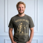Waterloo 1815 Great Farewell Tour T-Shirt – Funny Napoleon French History Tee | Comfort Colors - Image 4