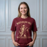 Waterloo 1815 Great Farewell Tour T-Shirt – Funny Napoleon French History Tee | Comfort Colors - Image 16